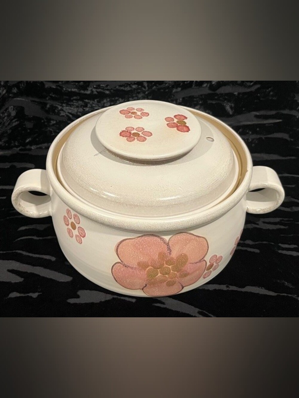 Denby Gypsy English Stoneware 1 Quart (2 Pint) Casserole With Lid - Picture 3 of 14